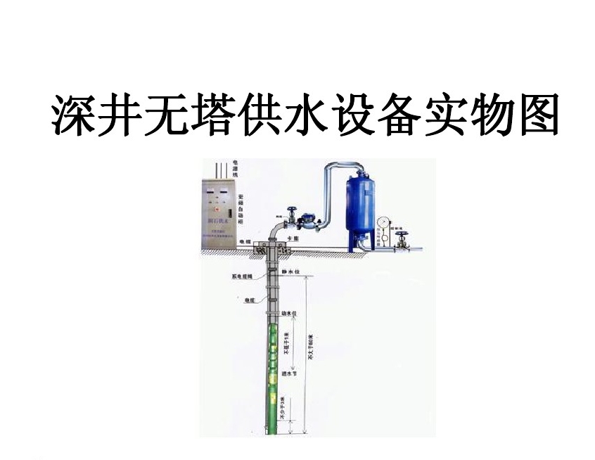 政和县井泵无塔式供水设备